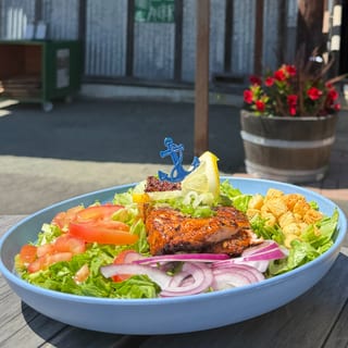 Blackened Salmon Salad